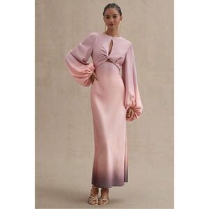 Significant Other Demi backless Column gown NWT 10 ombré Dress